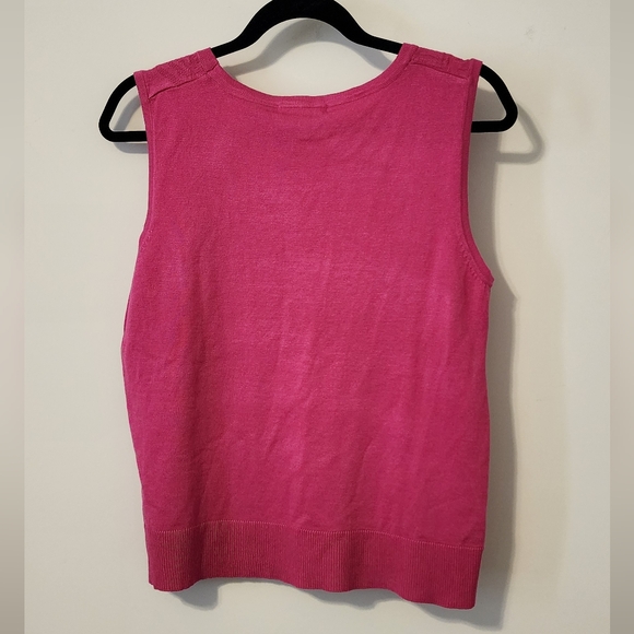 Cable & Gauge Top Large Pink - Picture 4 of 7